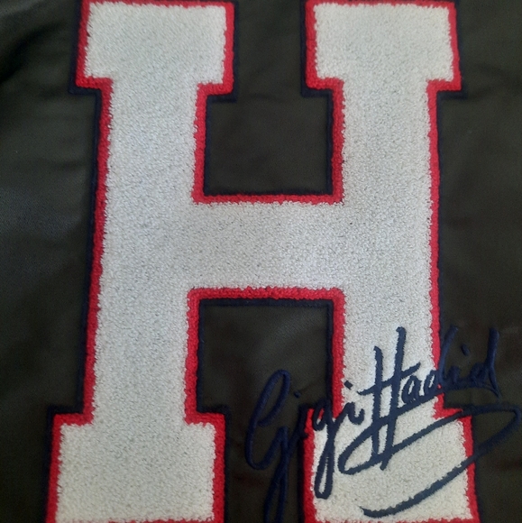 Gigi Hadid  Embroidered  Bomber Jacket - Picture 10 of 16